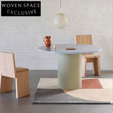 Elegant French Vintage Woolen Area Rug - Custom Made High-End Modern Carpet