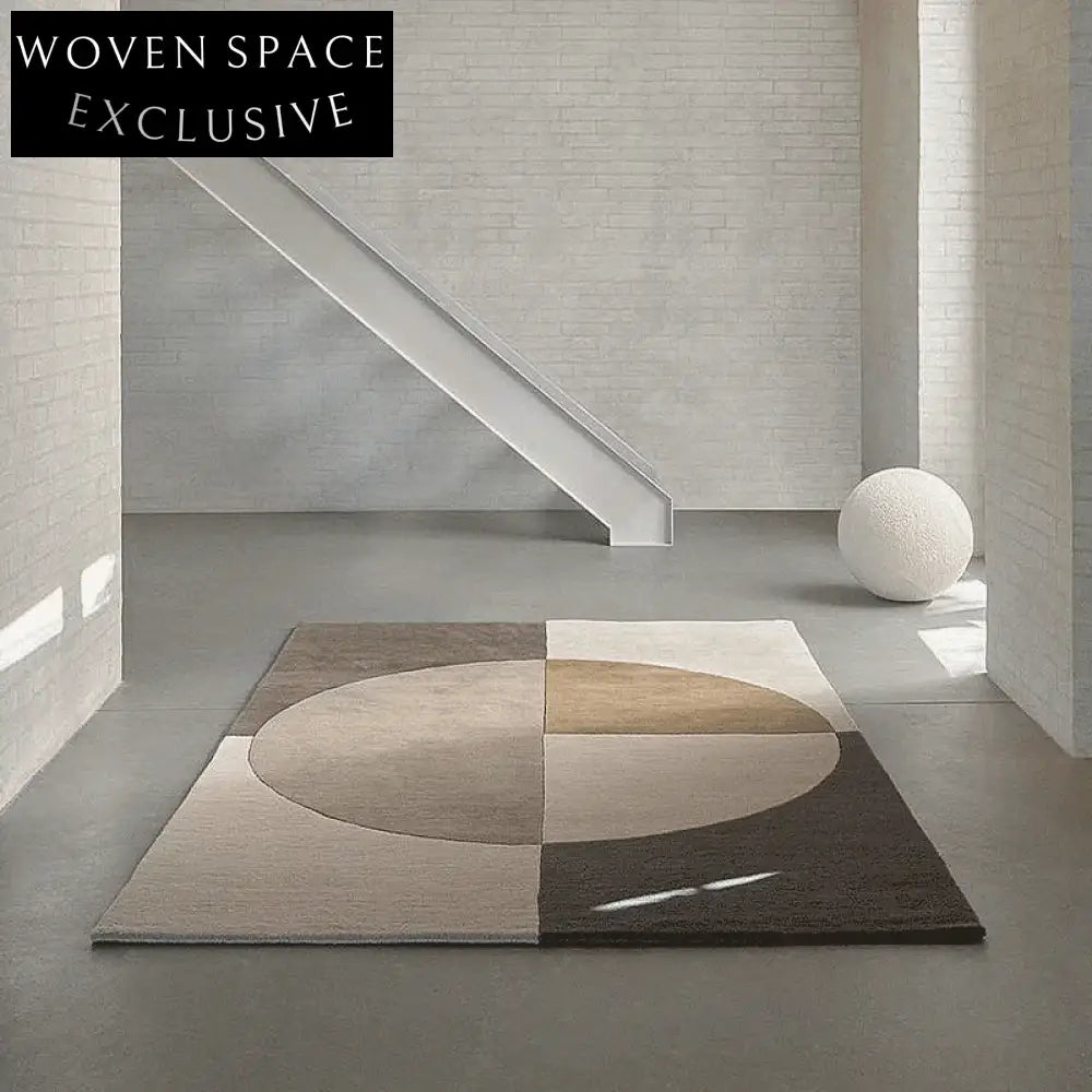 Elegant French Vintage Woolen Area Rug - Custom Made High-End Modern Carpet