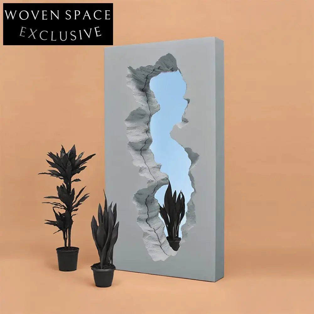 Elegant Full-Length Dressing Mirror, Modern Polyurethane Frame, Large Floor Standing Design