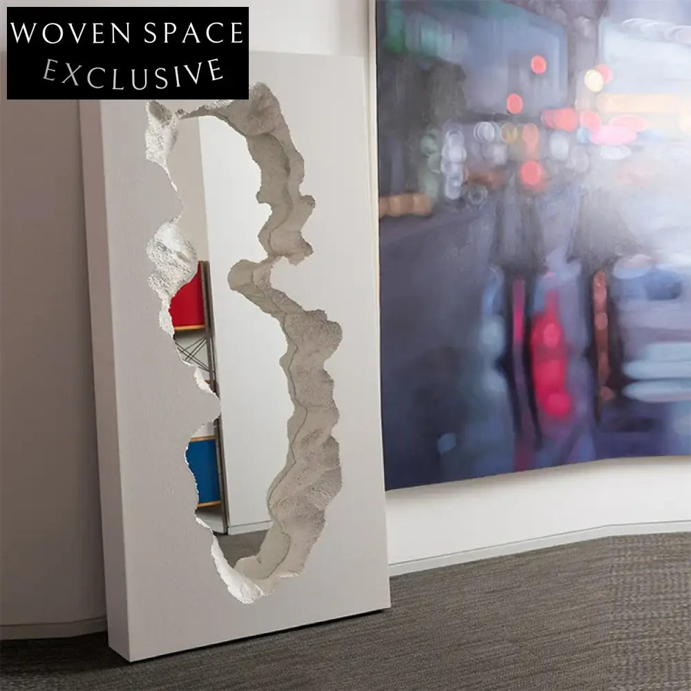 Elegant Full-Length Dressing Mirror, Modern Polyurethane Frame, Large Floor Standing Design