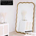 Elegant Full-Length Floor Standing Or Wall Mountable Decorative Mirror