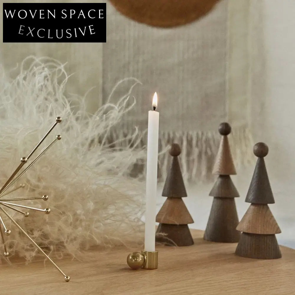 Elegant Gold Metal Candlestick Holder for Chic Modern Dining Table Decor