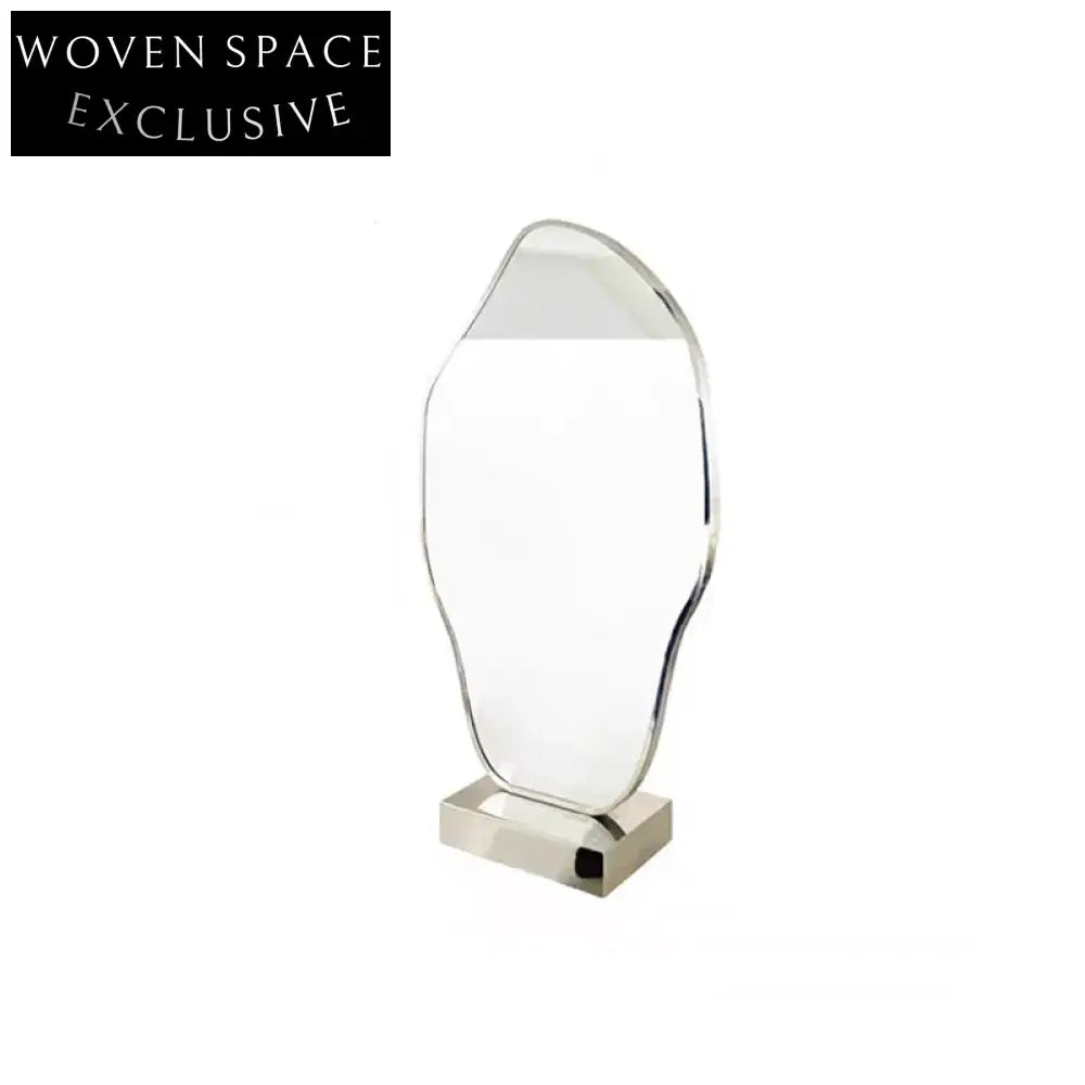 Elegant Gold Metal Full-Length Floor Mirror for Home & Salon Decor