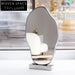 Elegant Gold Metal Full-Length Floor Mirror for Home & Salon Decor
