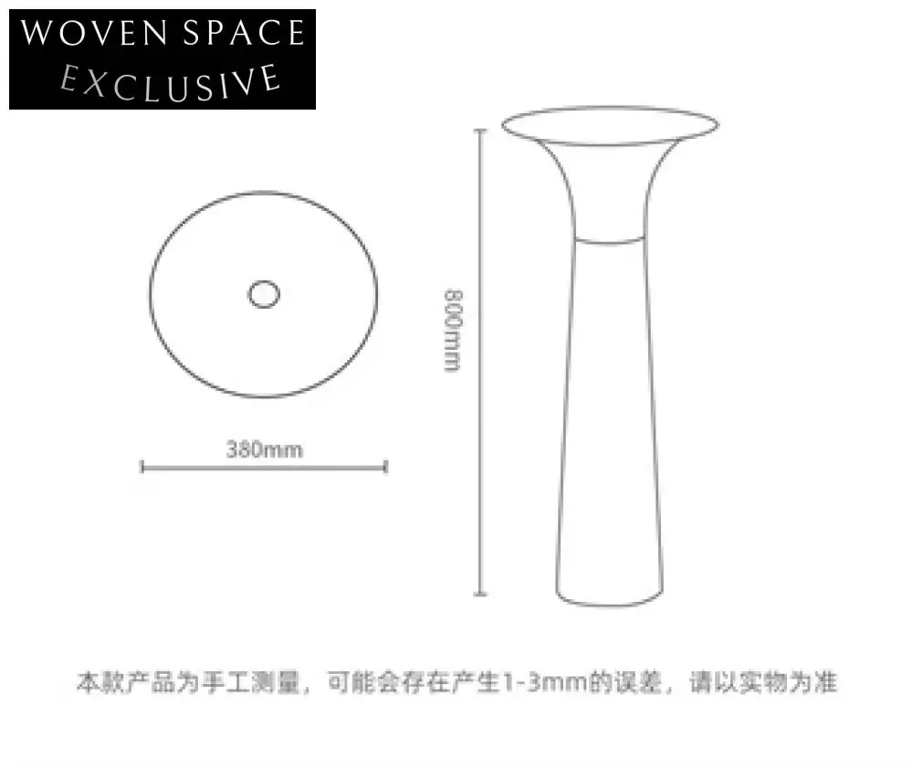 Elegant Gold Trumpet Pedestal Sink, 304 Stainless Steel Freestanding Bathroom Basin