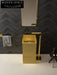 Elegant Golden Stainless Steel Pedestal Sink for Modern Bathroom Spaces