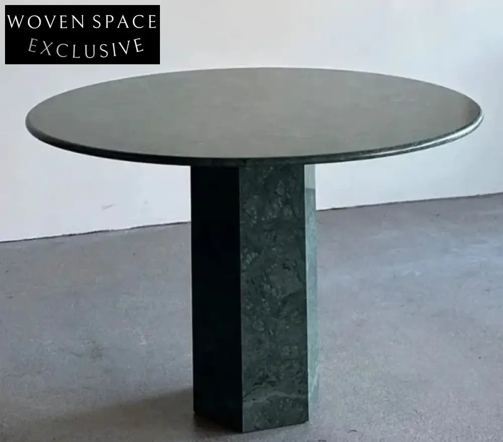 Tostone Elegant Green Marble Coffee Table for Modern Living Room Decor