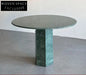 Tostone Elegant Green Marble Coffee Table for Modern Living Room Decor