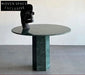Tostone Elegant Green Marble Coffee Table for Modern Living Room Decor