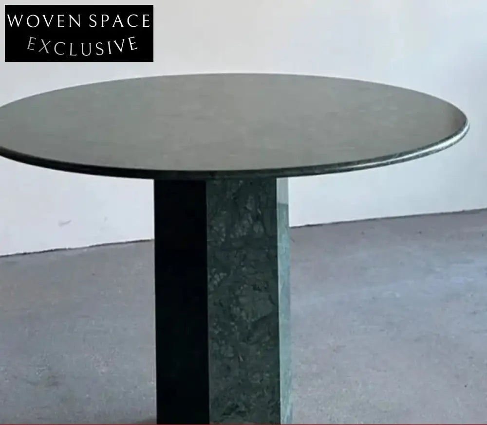 Tostone Elegant Green Marble Coffee Table for Modern Living Room Decor