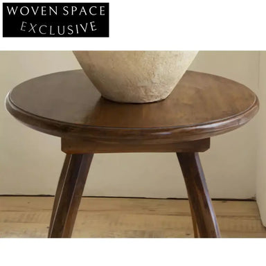 Elegant Handmade Minimalist Japanese Solid Wood Wabi Sabi Coffee Table