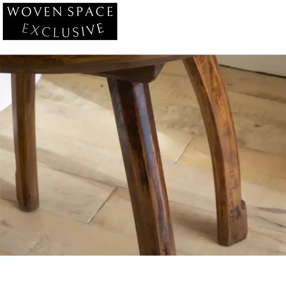 Elegant Handmade Minimalist Japanese Solid Wood Wabi Sabi Coffee Table