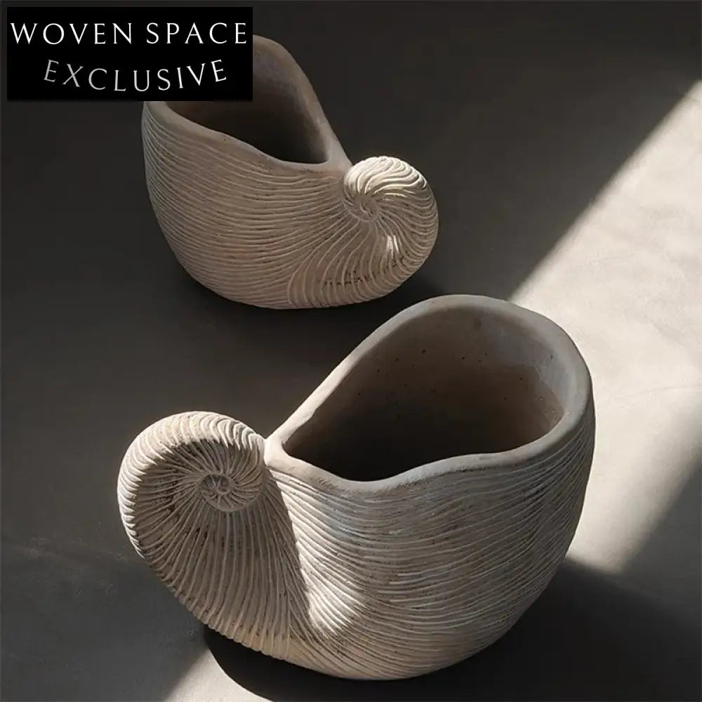 Elegant Handmade Wabi-Sabi Ceramic Flower Vase - Rustic Modern Tabletop Decor