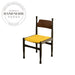 Elegant High Back French Modern Solid Wood Veneer Dining Chair