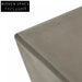 Elegant Industrial Grey Travertine Irregular Coffee Table for Living Room