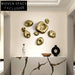 Elegant Irregular Stainless Steel Wall Hanging Art Piece for Modern Homes