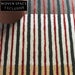 Elegant Italian Design Hand-Tufted Polyester Stripe Area Rug for Modern Living