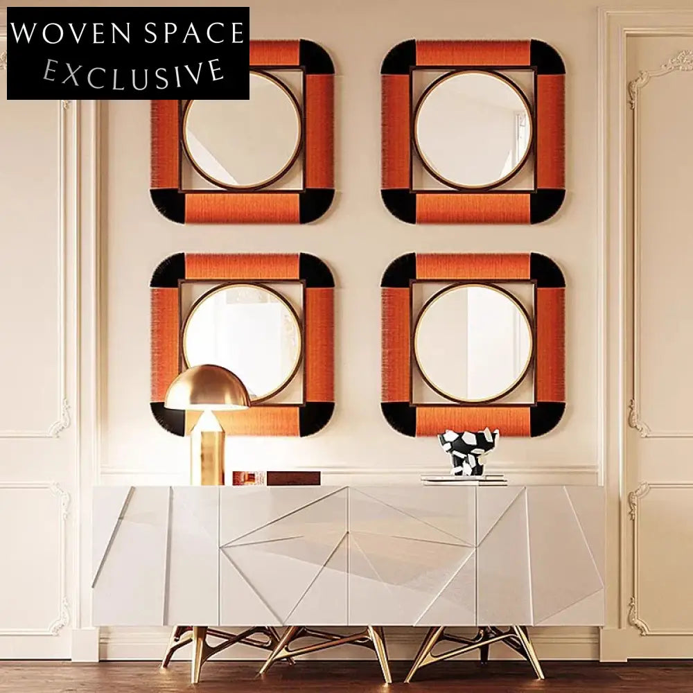 Elegant Italian Light Luxury Wooden Console Entryway Cabinet for Modern Homes