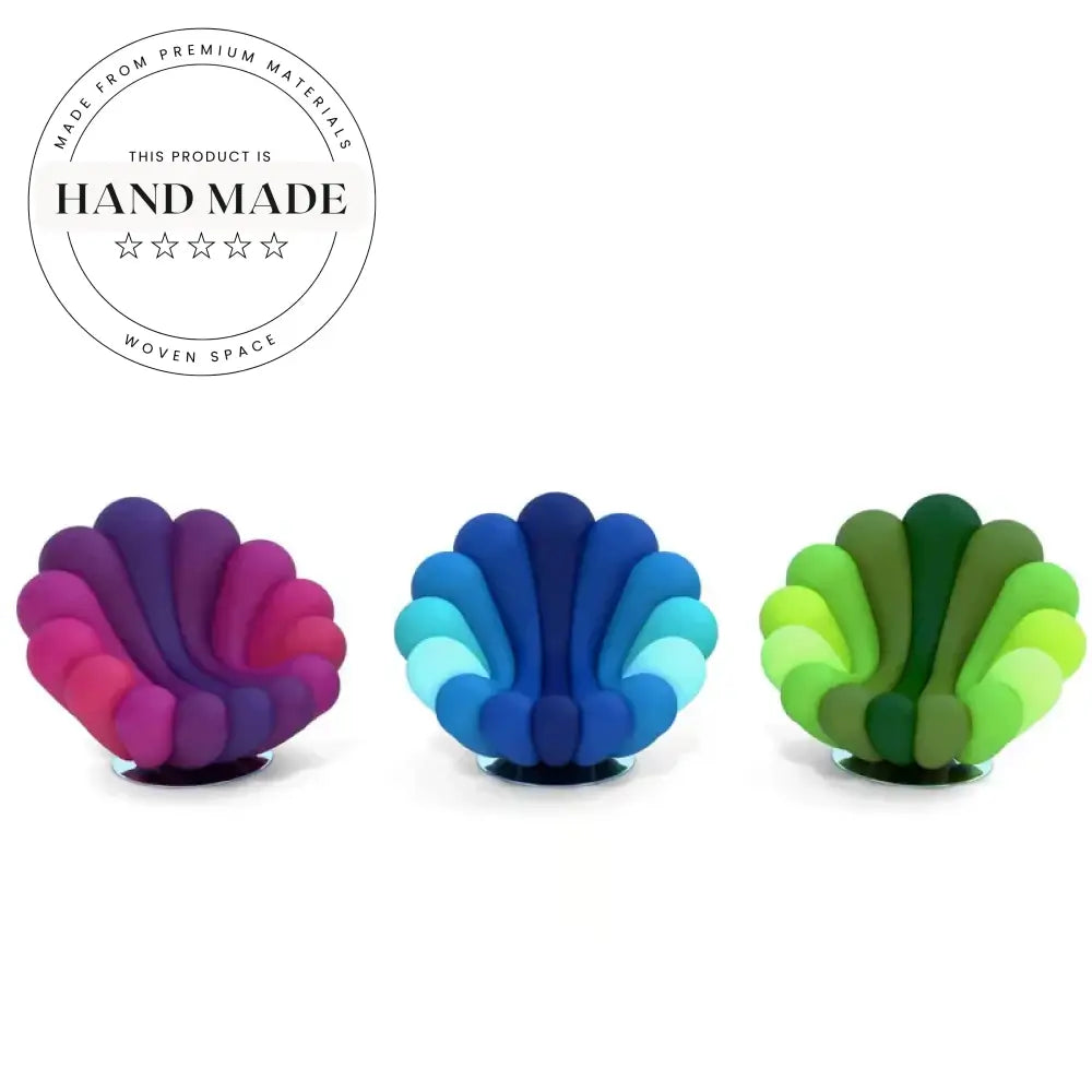 Elegant Italian Modern Anemone Design Tufted Swivel Leisure Armchair