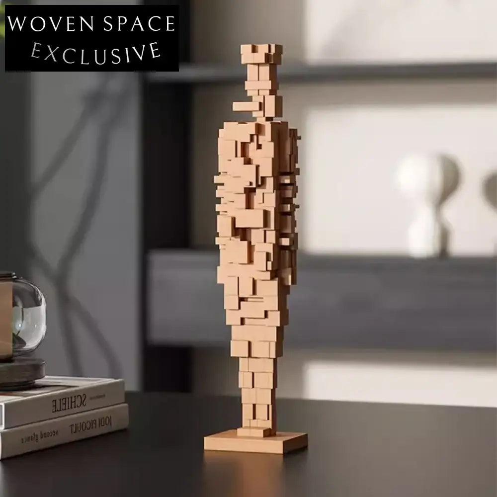 Elegant Italian Resin Mosaic Figure Console Table Art Craft Ornament