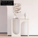 Elegant Italian Vintage Double Arch Design Wooden Console Table for Hallway Entryway