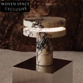 Elegant LED Natural Marble Accent Lamp for Modern Home Decor and Reading