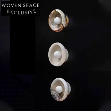 Elegant Marble LED Wall Sconce for Bedroom, Study, Home Decor Lamp