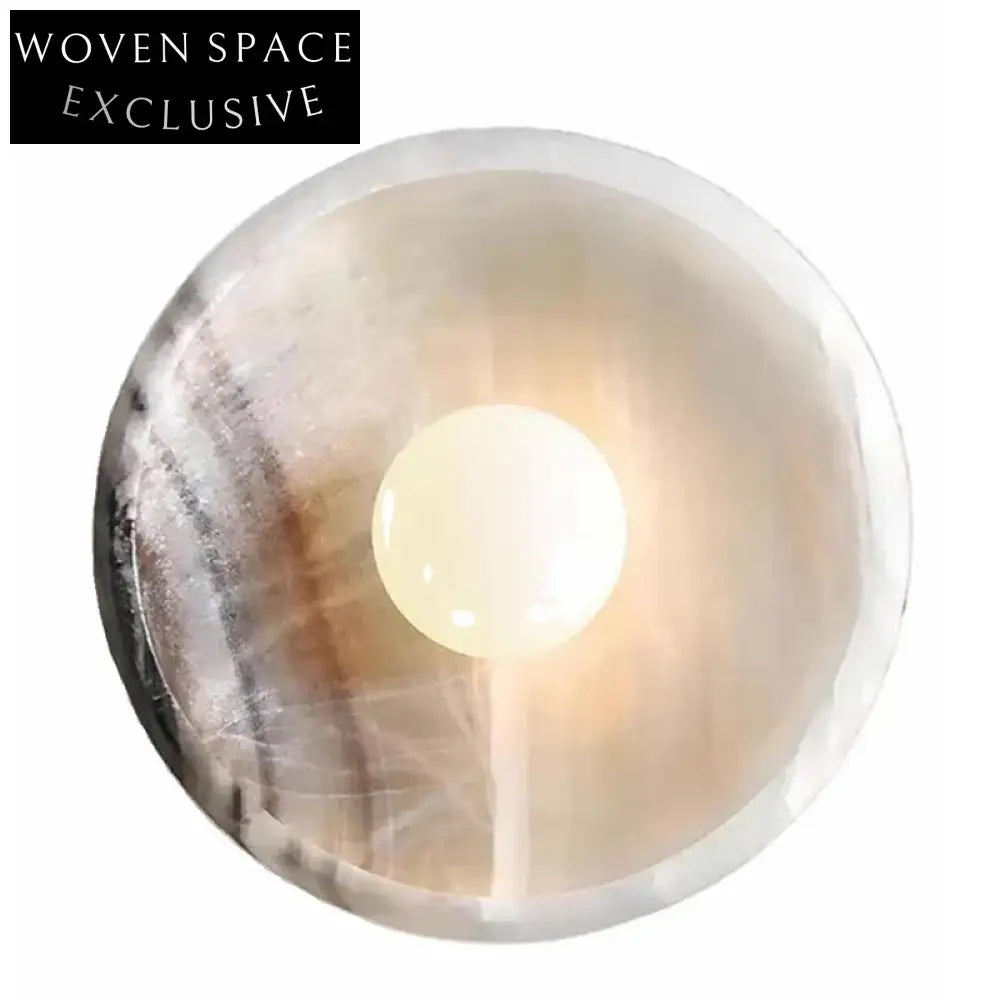 Elegant Marble LED Wall Sconce for Bedroom, Study, Home Decor Lamp