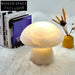 Elegant Marble Mushroom Table Lamp - Modern Living Room Bedroom Nightstand Light