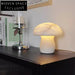Elegant Marble Mushroom Table Lamp - Modern Living Room Bedroom Nightstand Light