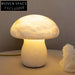 Elegant Marble Mushroom Table Lamp - Modern Living Room Bedroom Nightstand Light