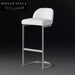Elegant Metal Frame Velvet Upholstered Tall Counter Height Bar Stool