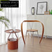 Elegant Mid-Century Modern Art Deco Metal Plywood Dining Chair