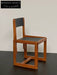Authentic André Sornay Mid-Century Modern Dining Chair, Dark Grey Seat, 1960s French Design