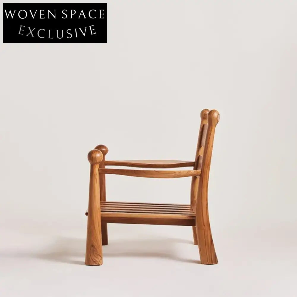 Elegant Mid-Century Modern Wooden Fabric Sectional Sofa Armchair for Living Room