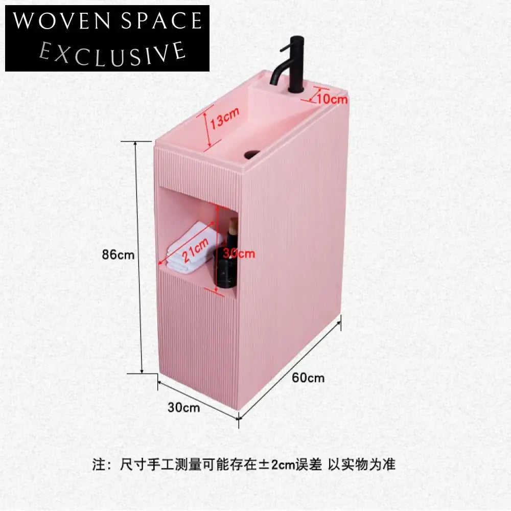 Elegant Modern Artificial Stone Freestanding Pedestal Bathroom Wash Basin for Homes