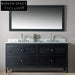Elegant Modern Bathroom Vanity Cabinet with Soft-Close Drawers, Plywood Construction