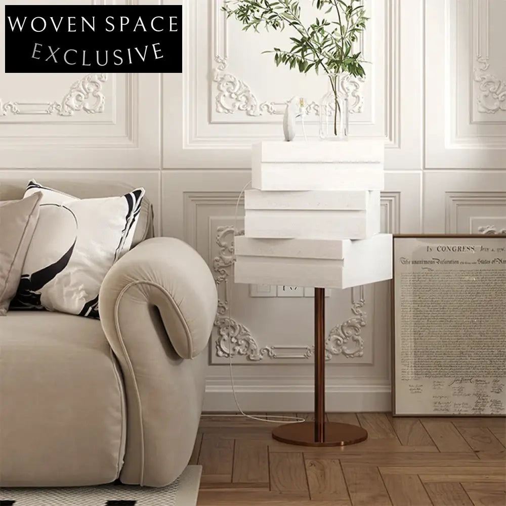 Elegant Modern Bedroom Wooden Nightstand Cabinet with Integrated Mirror & Drawers