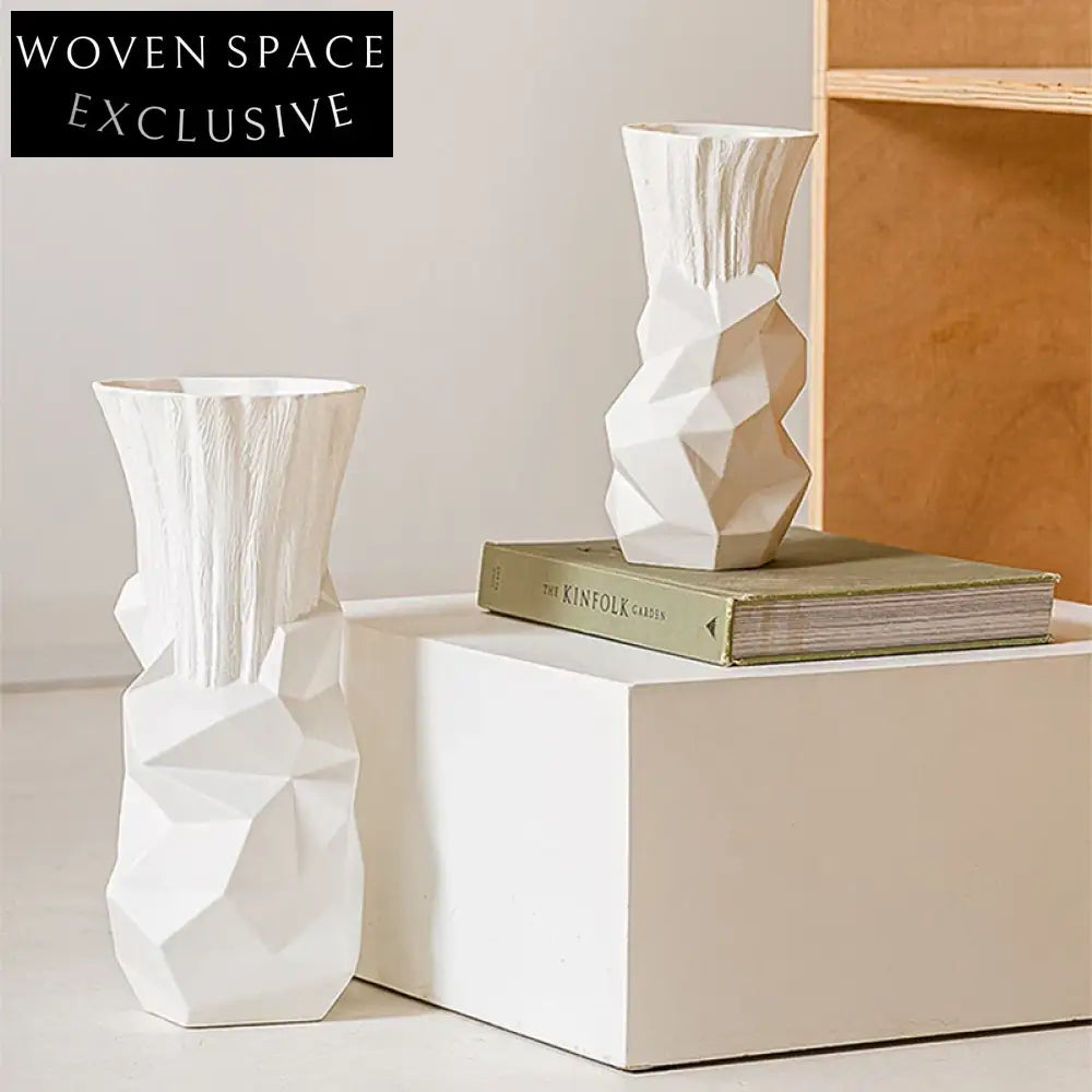 Elegant Modern Ceramic Flower Vase for Home Decor, Wedding, Hotel Display