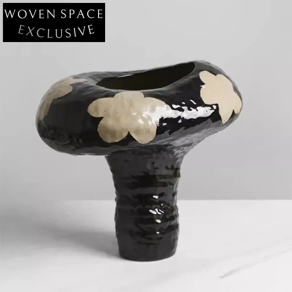 Elegant Modern Ceramic Flower Vase for Living Room Decor Centerpiece