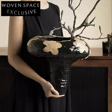 Elegant Modern Ceramic Flower Vase for Living Room Decor Centerpiece