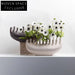 Elegant Modern Ceramic Sculptural Vase: Living Room & Hotel Decor Accent