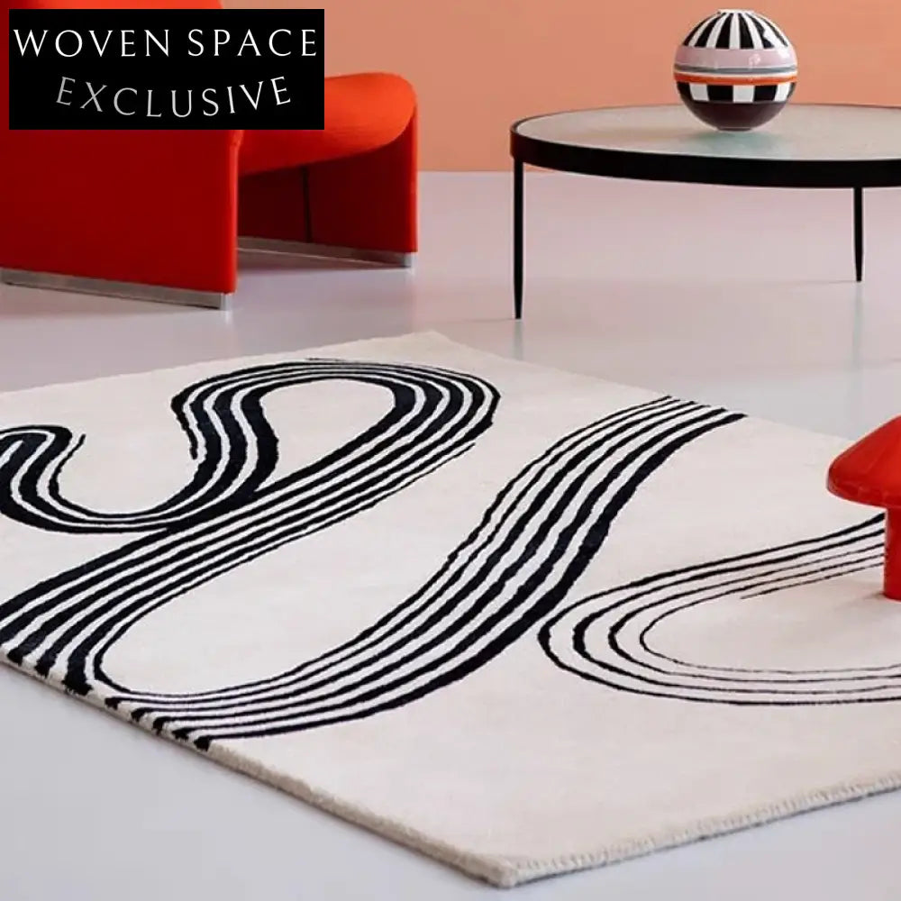 Elegant Modern Chinese Style Area Rug for Living Room Bedroom Decor Carpet