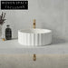 Elegant Modern Concrete Vessel Sink for Countertop Bathroom Vanity