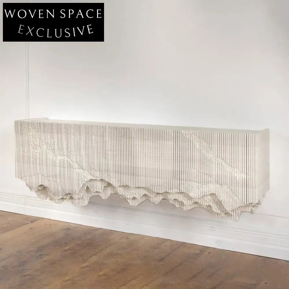 Elegant Modern Entry Console Table with Sleek Wood Finish