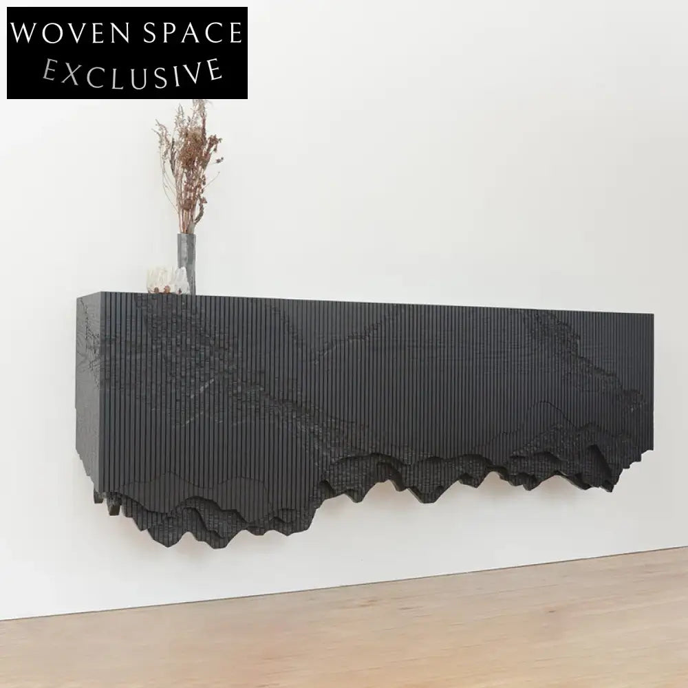 Elegant Modern Entry Console Table with Sleek Wood Finish