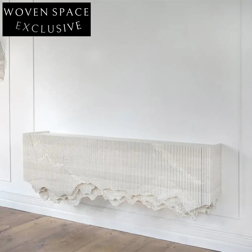 Elegant Modern Entry Console Table with Sleek Wood Finish