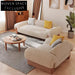 Elegant Modern Fabric Sofa Set, Solid Wood Legs, Comfortable Living Room Couch