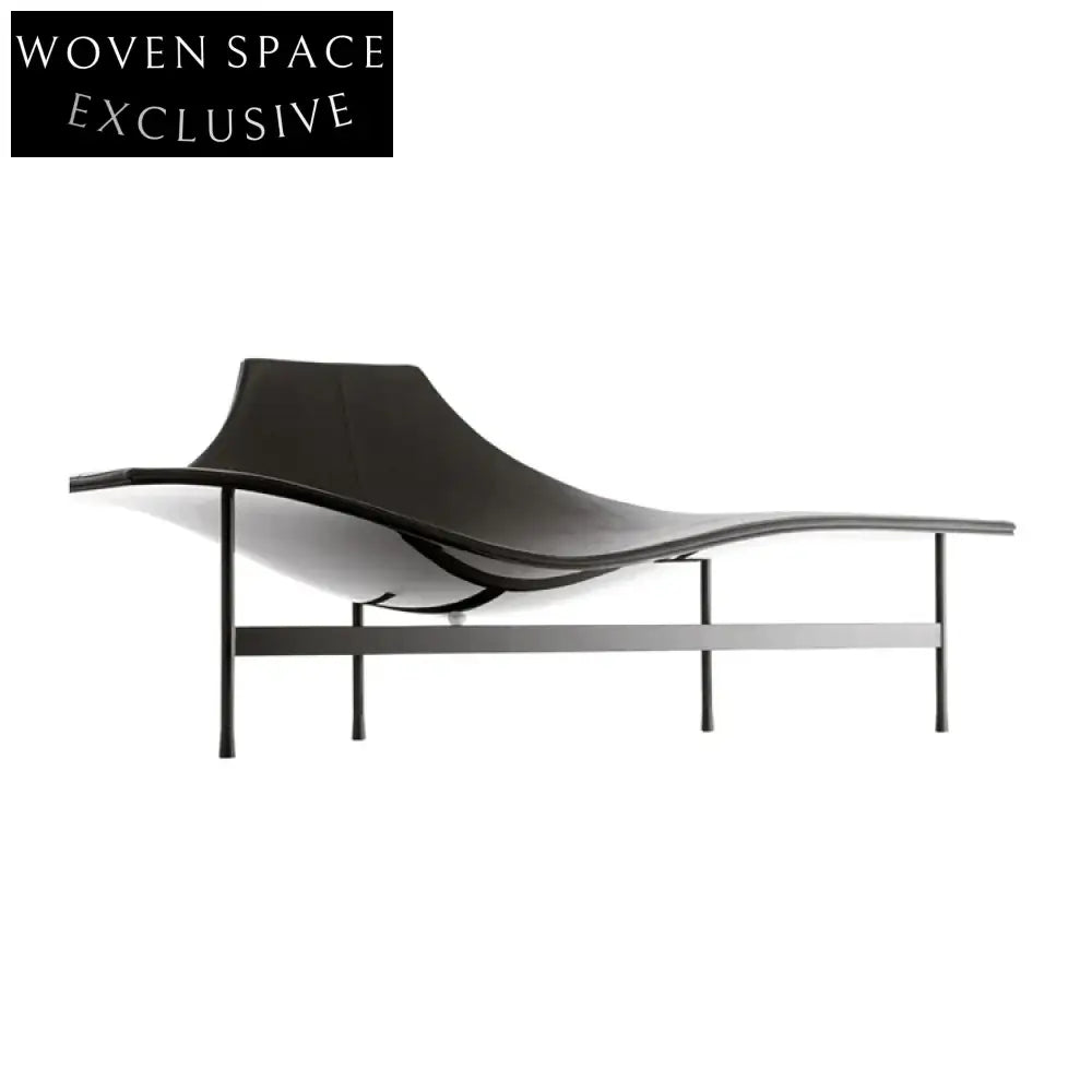 Elegant Modern Fiberglass Chaise Lounge Recliner Sofa for Luxurious Living Spaces