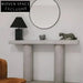 Elegant Modern Fiberglass Console Table: Durable One-Piece Frame for Chic Home Decor